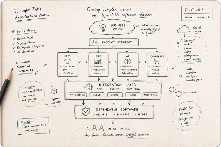 ThoughtInks engineering illustration